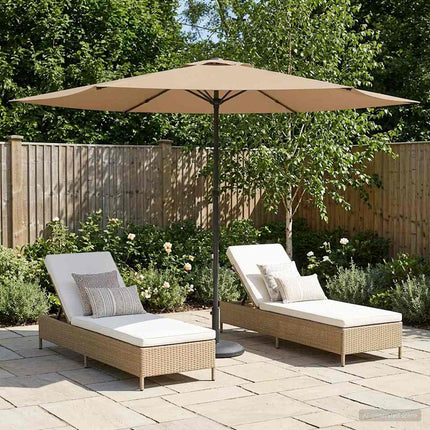 Tuinparasol 200 X 300 Cm Polyester Rechthoekig
