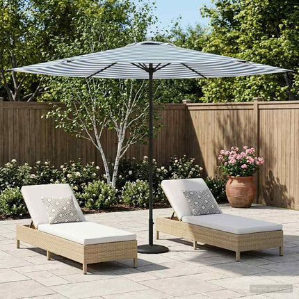 Tuinparasol 200 X 300 Cm Polyester Rechthoekig