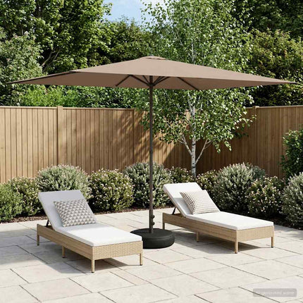 Tuinparasol 200 X 300 Cm Polyester Rechthoekig