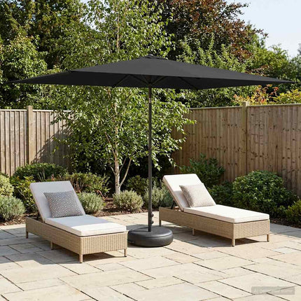 Tuinparasol 200 X 300 Cm Polyester Rechthoekig
