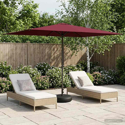 Tuinparasol 200 X 300 Cm Polyester Rechthoekig