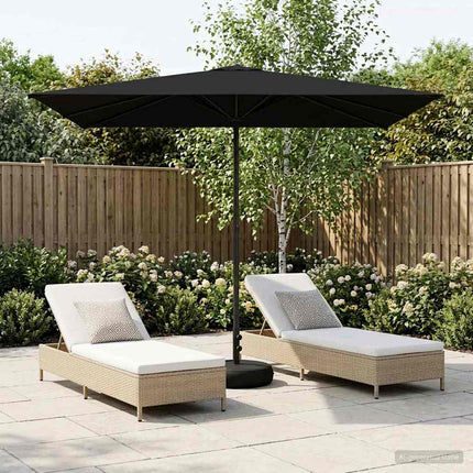Tuinparasol 200 X 300 Cm Polyester Rechthoekig