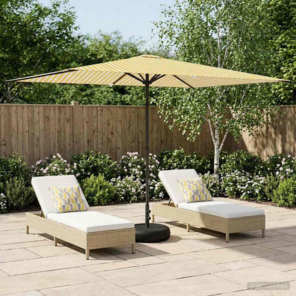Tuinparasol 200 X 300 Cm Polyester Rechthoekig