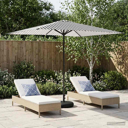 Tuinparasol 200 X 300 Cm Polyester Rechthoekig
