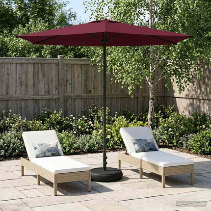 Tuinparasol 230 X 230 Cm Polyester Rechthoekig