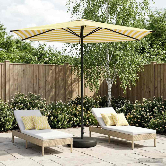 Tuinparasol 200 X 300 Cm Polyester Rechthoekig