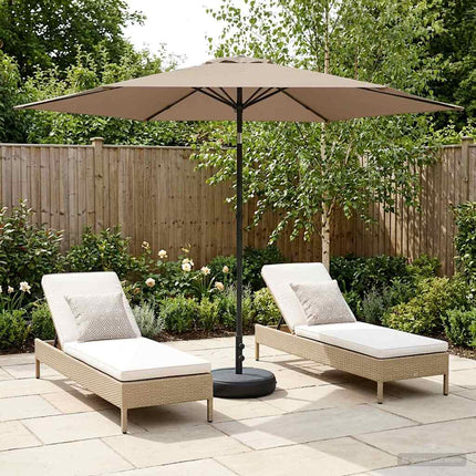 Tuinparasol 200 X 300 Cm Polyester Rechthoekig