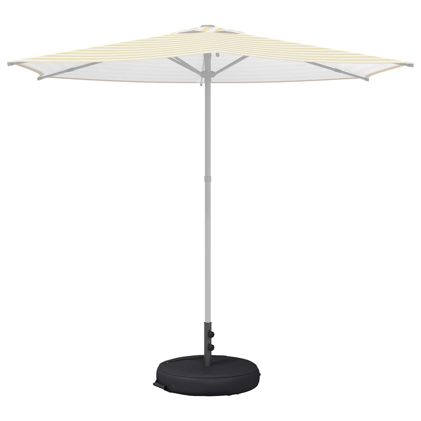 Patio Parasolvoet Staal Zwart