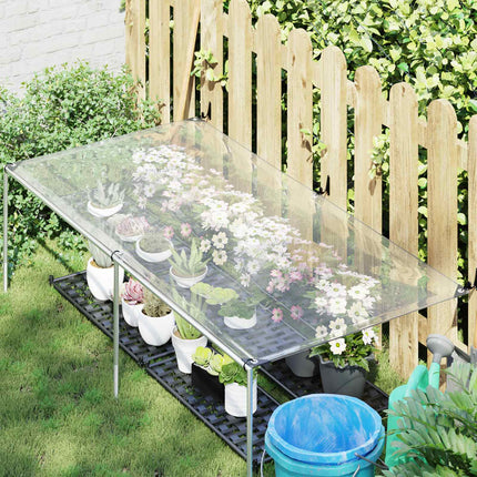 Plantenafdekking Met Zeilringen Polyethyleen