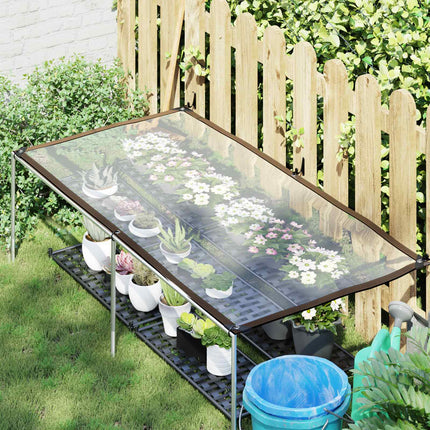 Plantenafdekking Met Zeilringen Polyethyleen
