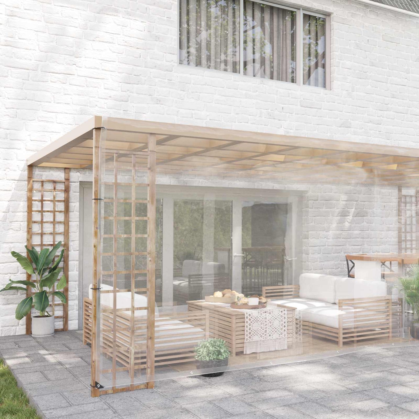 Plantenhoes Doorzichtig 2,5 X 1 M Pvc