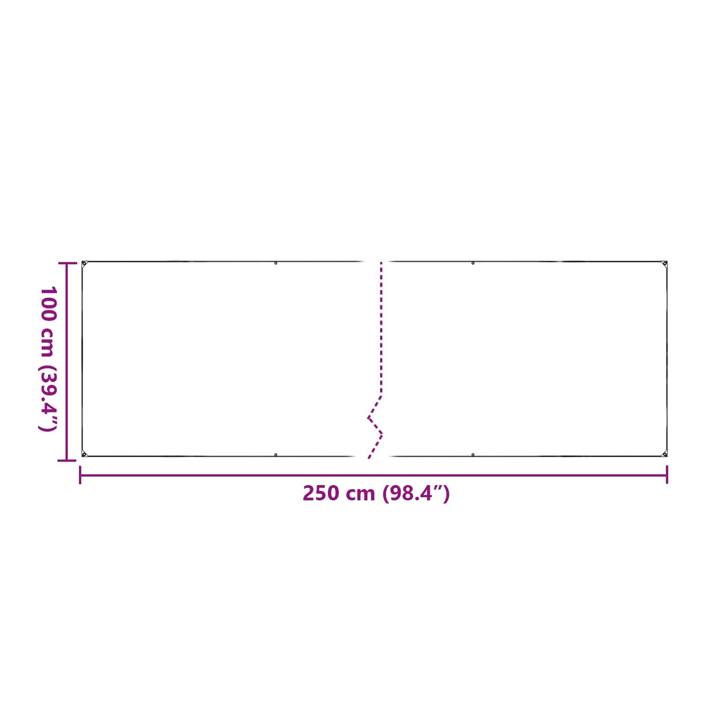 Plantenhoes Doorzichtig 2,5 X 1 M Pvc