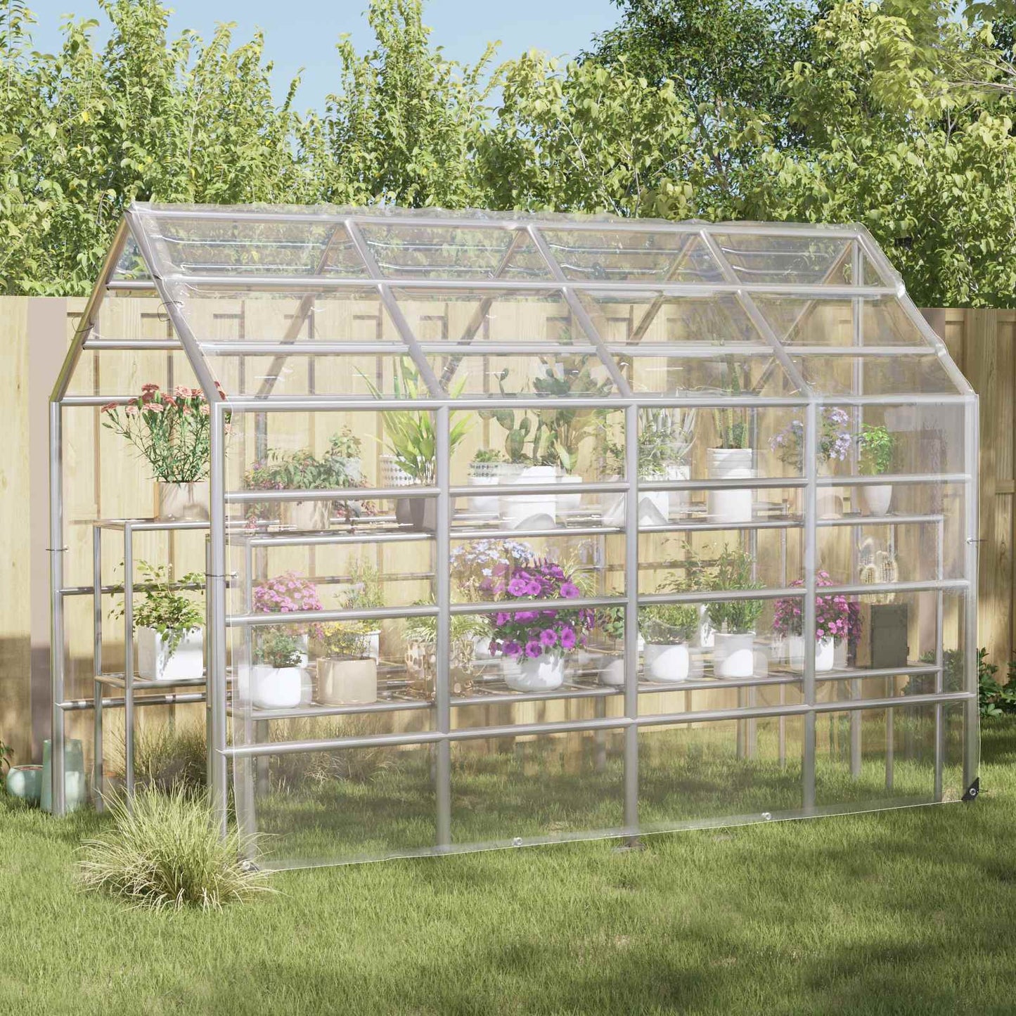 Plantenhoes Doorzichtig 2,5 X 1 M Pvc