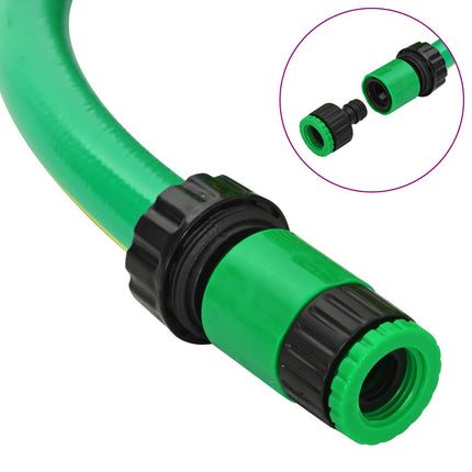 Tuinslang 5-Lags Groen En Geel 1 / 2'' 10 M Pvc