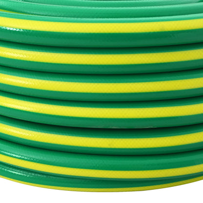 Tuinslang 5-Lags Groen En Geel 1 / 2'' 30 M Pvc