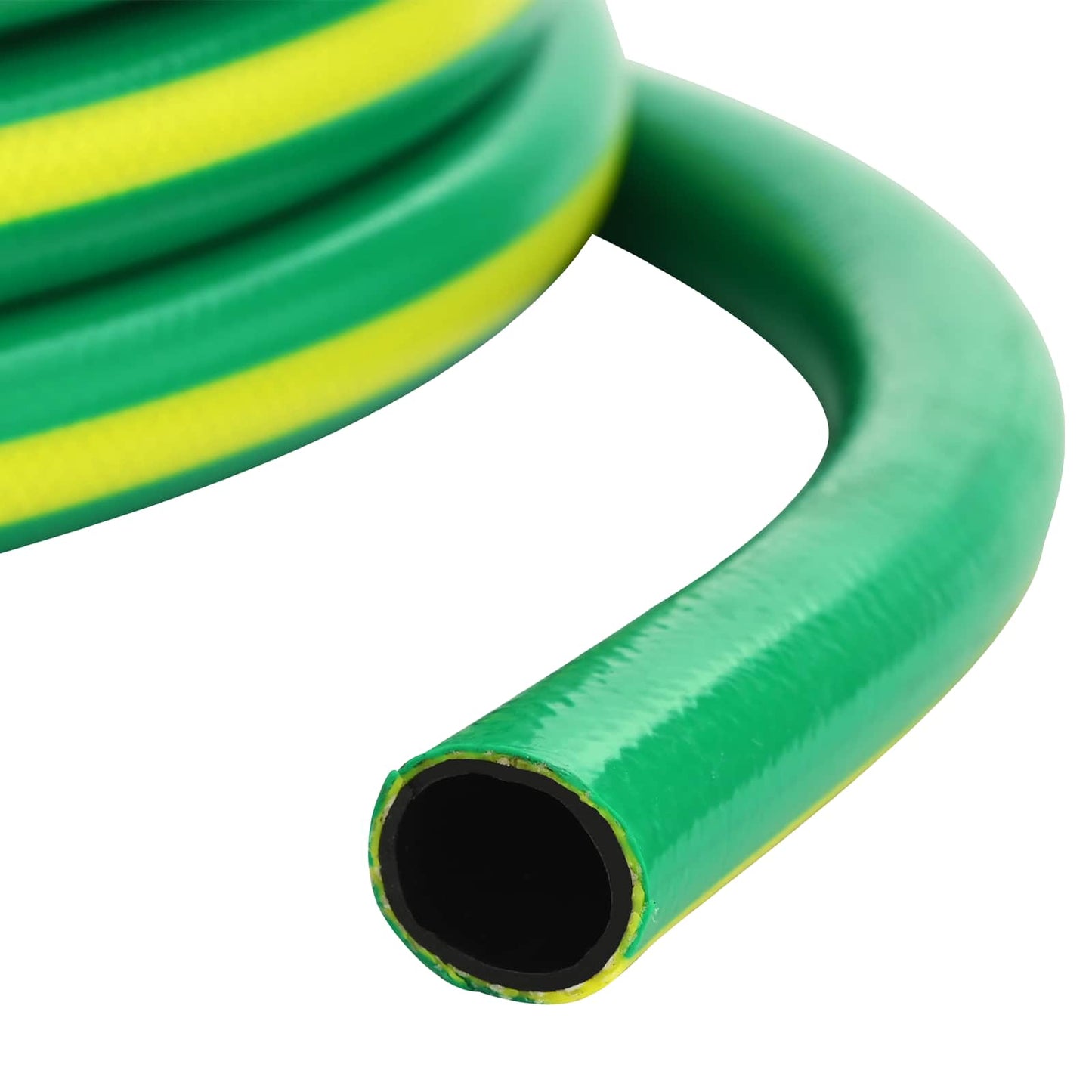 Tuinslang 5-Lags Groen En Geel 1 / 2'' 30 M Pvc