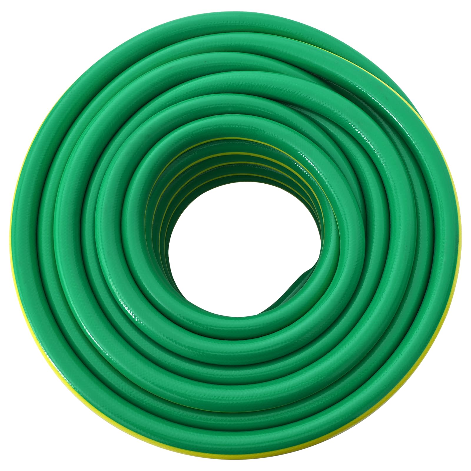 Tuinslang 5-Lags Groen En Geel 1 / 2'' 30 M Pvc