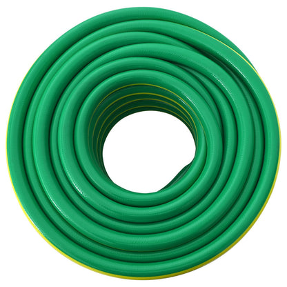 Tuinslang 5-Lags Groen En Geel 1 / 2'' 30 M Pvc