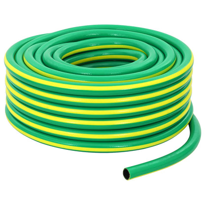 Tuinslang 5-Lags Groen En Geel 1 / 2'' 30 M Pvc