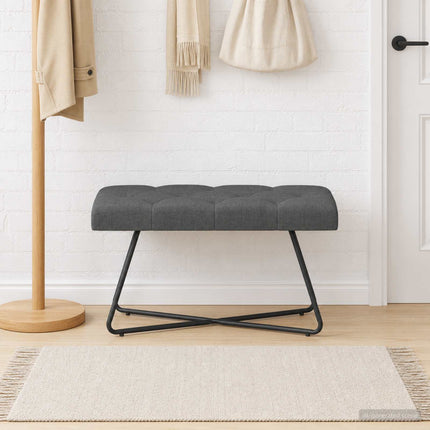 Bank Met Knoopverstelling 80 X 40 X 46 Cm Stof