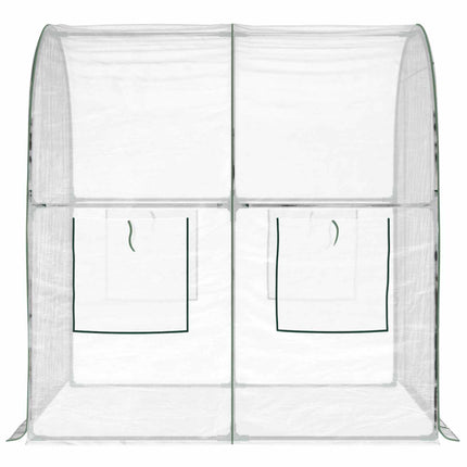 Kweekhuis Met Frame 160 X 200 X 192,5 Cm Pvc Doorzichtig