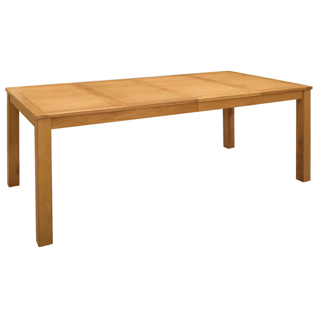 Eettafel Massief Eikenhout Naturel