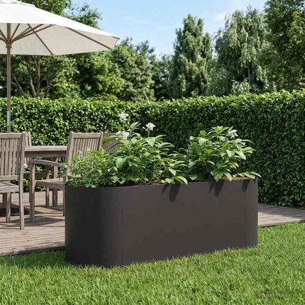 Verhoogd Tuinbed 120 X 40 X 40 Cm Staal