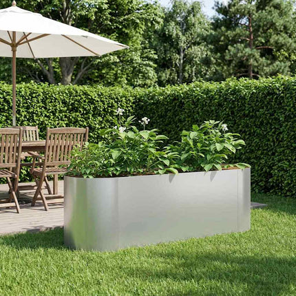 Verhoogd Tuinbed 120 X 40 X 40 Cm Staal