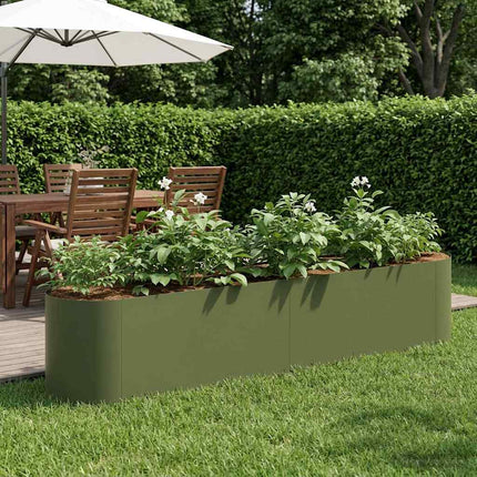 Verhoogd Tuinbed 120 X 40 X 40 Cm Staal