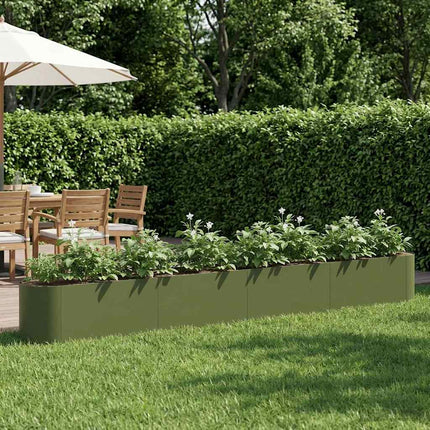 Verhoogd Tuinbed 120 X 40 X 40 Cm Staal
