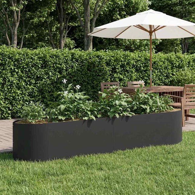 Verhoogd Tuinbed 140 X 40 X 40 Cm Staal