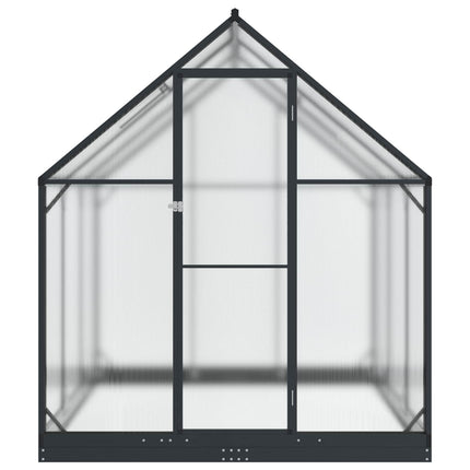 Tuin Serre Met De Deur Antracietkleurig 183,5 X 183,5 X 207 Cm
