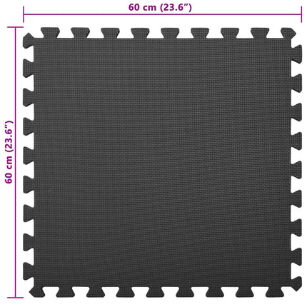 Zwembad Grondmat 12 Pcs 4,32 ㎡ Eva Schuim