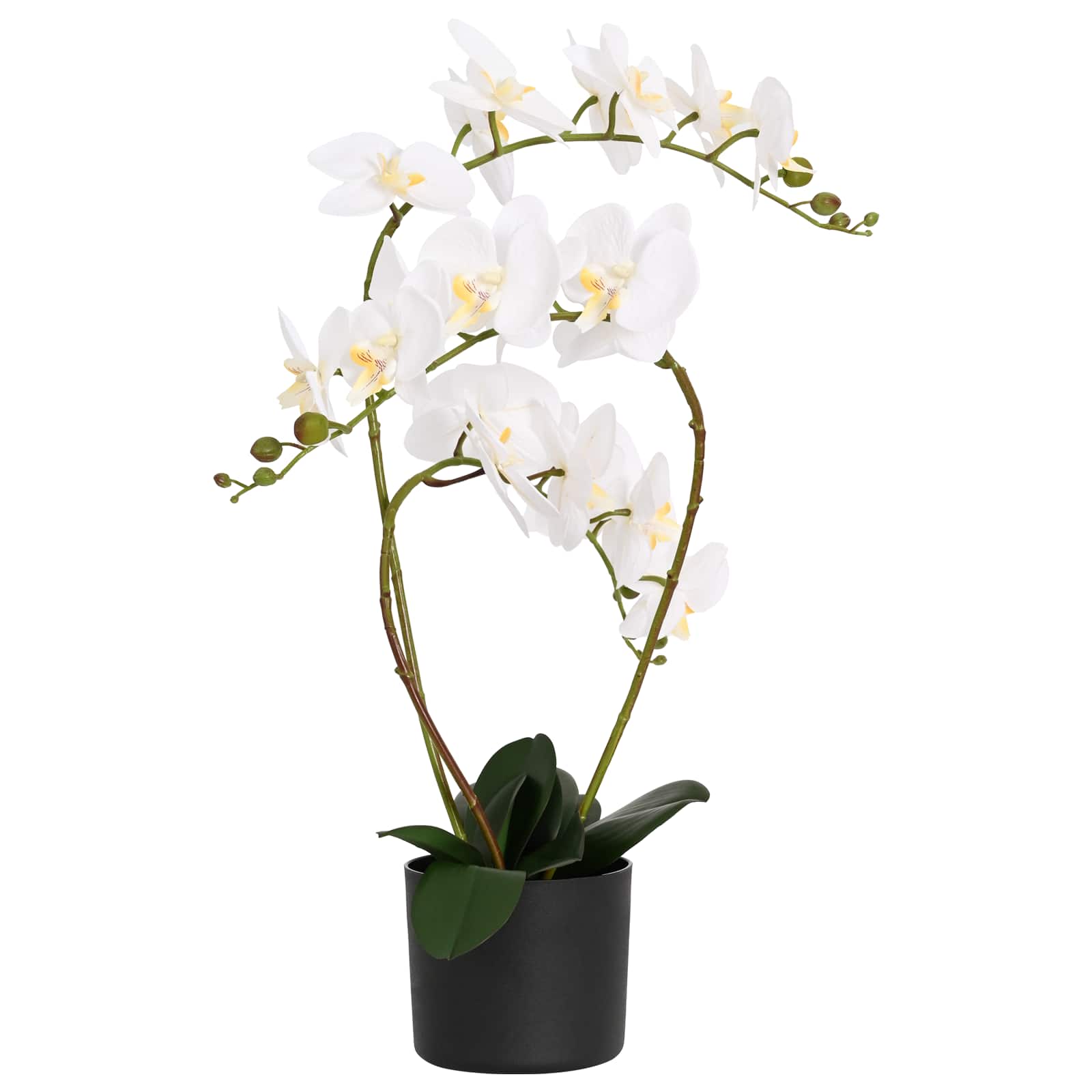 Kunstorchidee Met Pot 45 X 15 X 65 Cm Stof, Pe En Peva