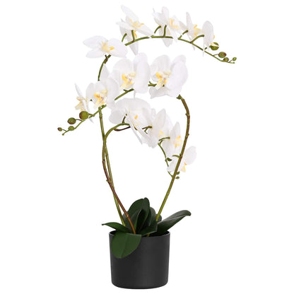 Kunstorchidee Met Pot 45 X 15 X 65 Cm Stof, Pe En Peva