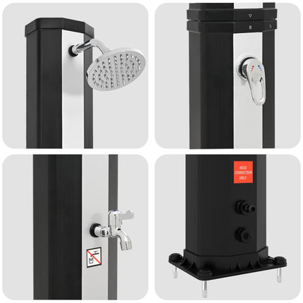 Zonnedouche Met Douchekop En Kraan 40 L,