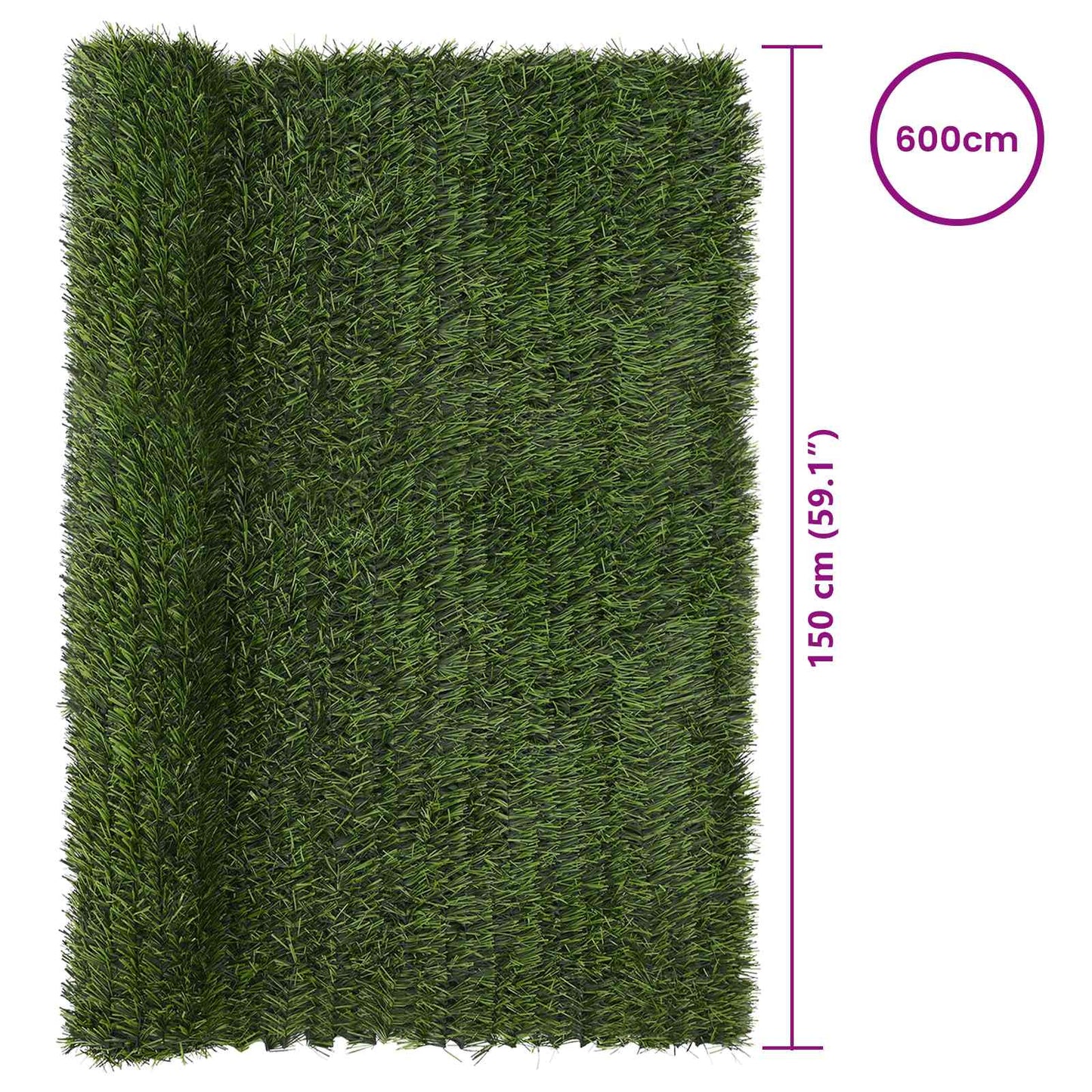 Kunstmatige Omheining Pvc En Staal