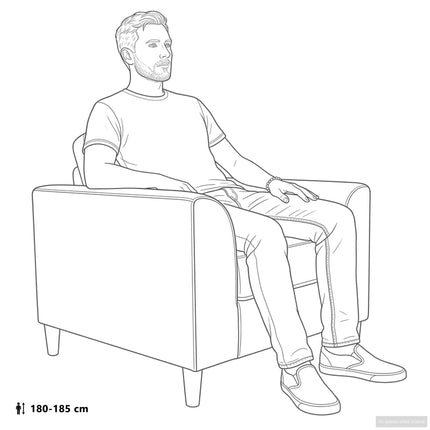 Fauteuil Kunstleer