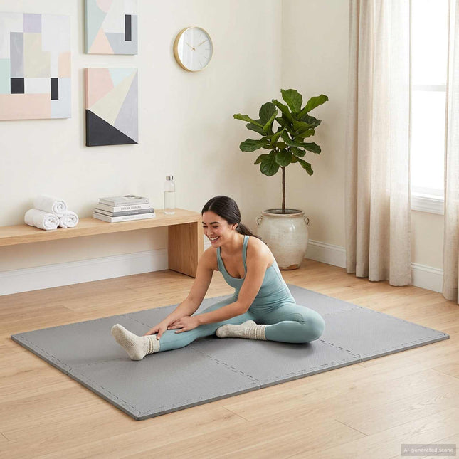 Vloermatten 24 Pcs 8,64 M² Eva Schuim