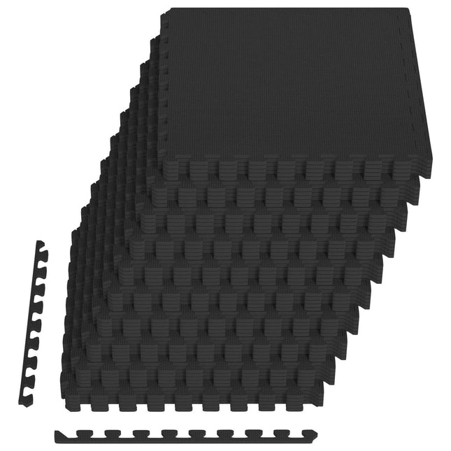 Vloermatten 50 Pcs 18 M² Eva Schuim