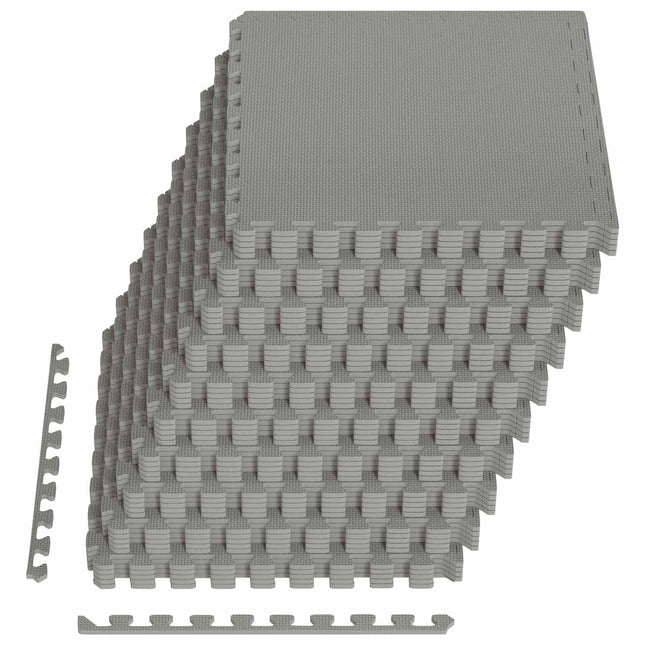 Vloermatten 50 Pcs 18 M² Eva Schuim