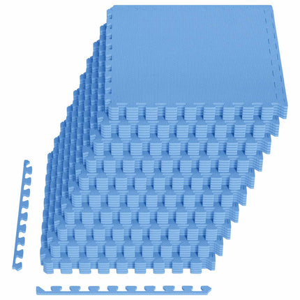 Vloermatten 50 Pcs 18 M² Eva Schuim