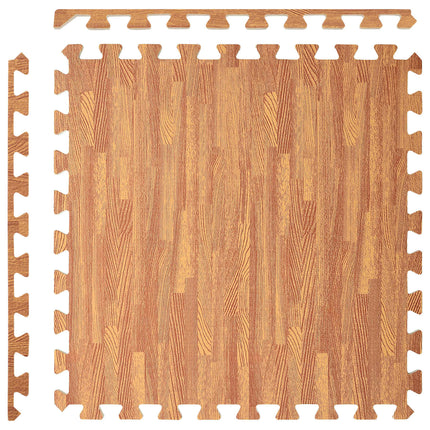 Vloermatten 50 Pcs 18 M² Eva Schuim