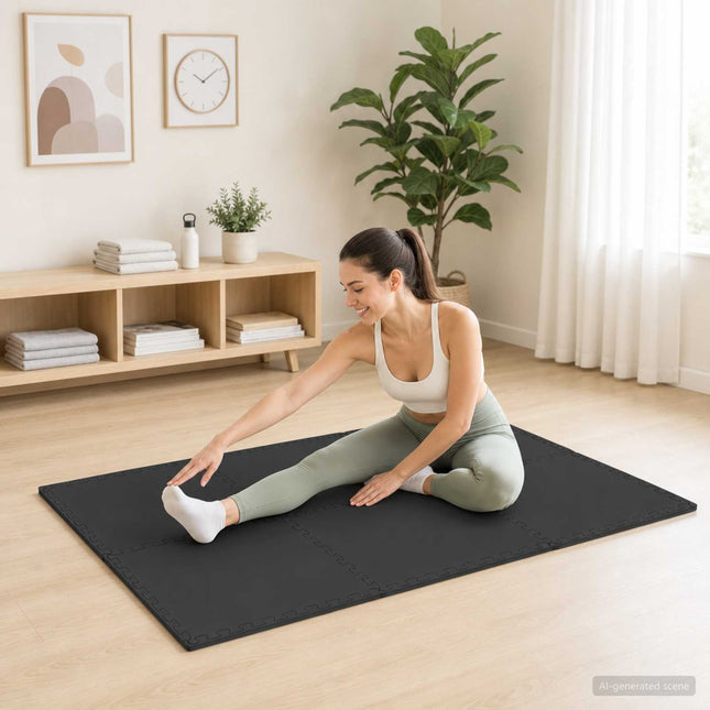 Vloermatten 40 Pcs 14,4 M² Eva Schuim
