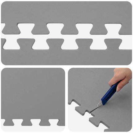 Vloermatten 40 Pcs 14,4 M² Eva Schuim