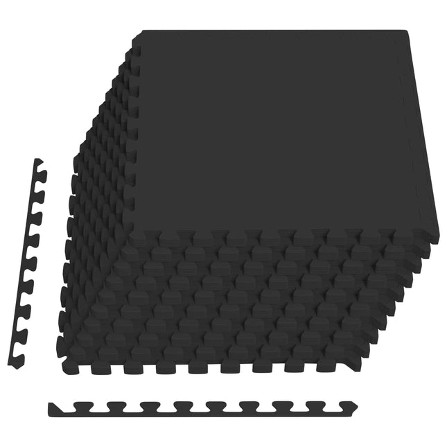 Vloermatten 50 Pcs 18 M² Eva Schuim