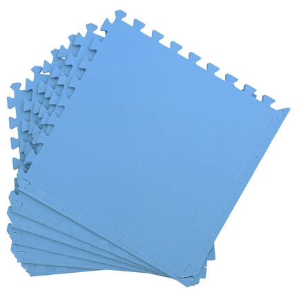 Vloermatten 50 Pcs 18 M² Eva Schuim