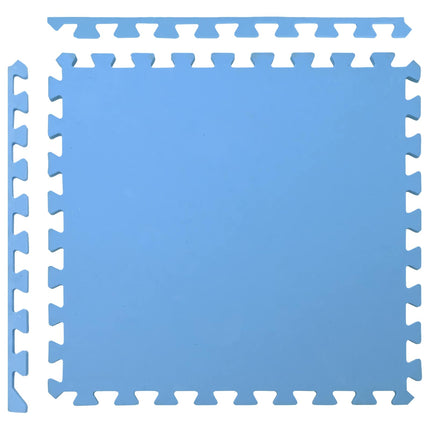 Vloermatten 50 Pcs 18 M² Eva Schuim
