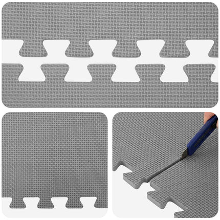Vloermatten 6 Pcs 2,16 M² Eva Schuim