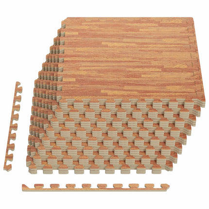 Vloermatten 24 Pcs 8,64 M² Eva Schuim